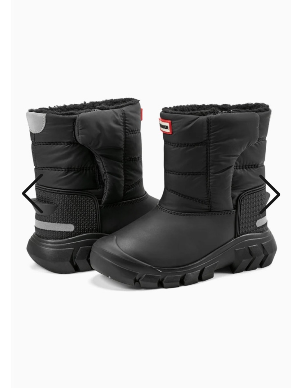NIB Hunter Snow Boots Black Little Kid Size 11 11c EUR 28
